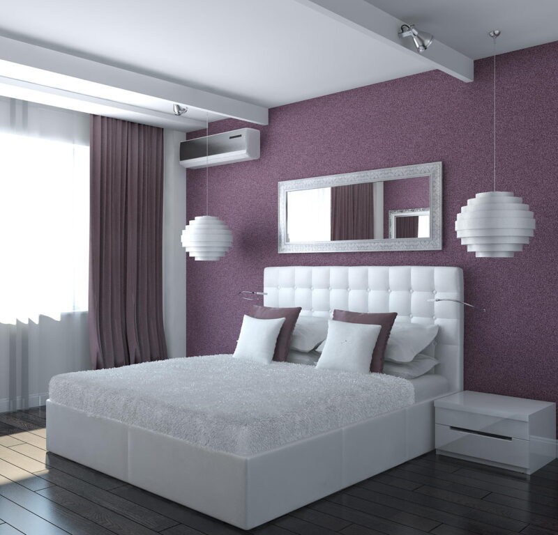Дизайн квартиры в популярном стиле Спальня